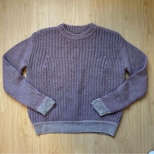 kate spade wool Crewneck Sweater with silver trim